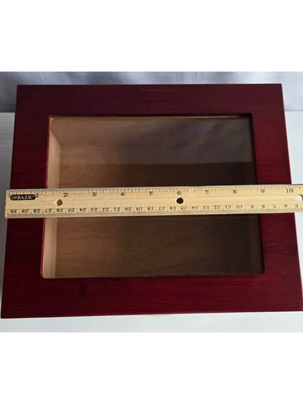 Pre Owned Mantello Glass Top Cedar Cigar 10